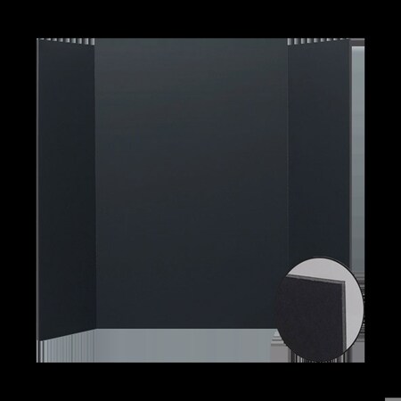 Flipside 36in X 48in Total Black Foam Project Board, 24PK 30508-24